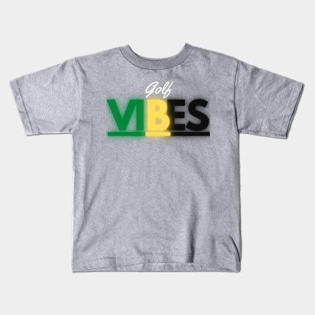 Golf Vibes - Jamaica Kids T-Shirt by Golfers Paradise